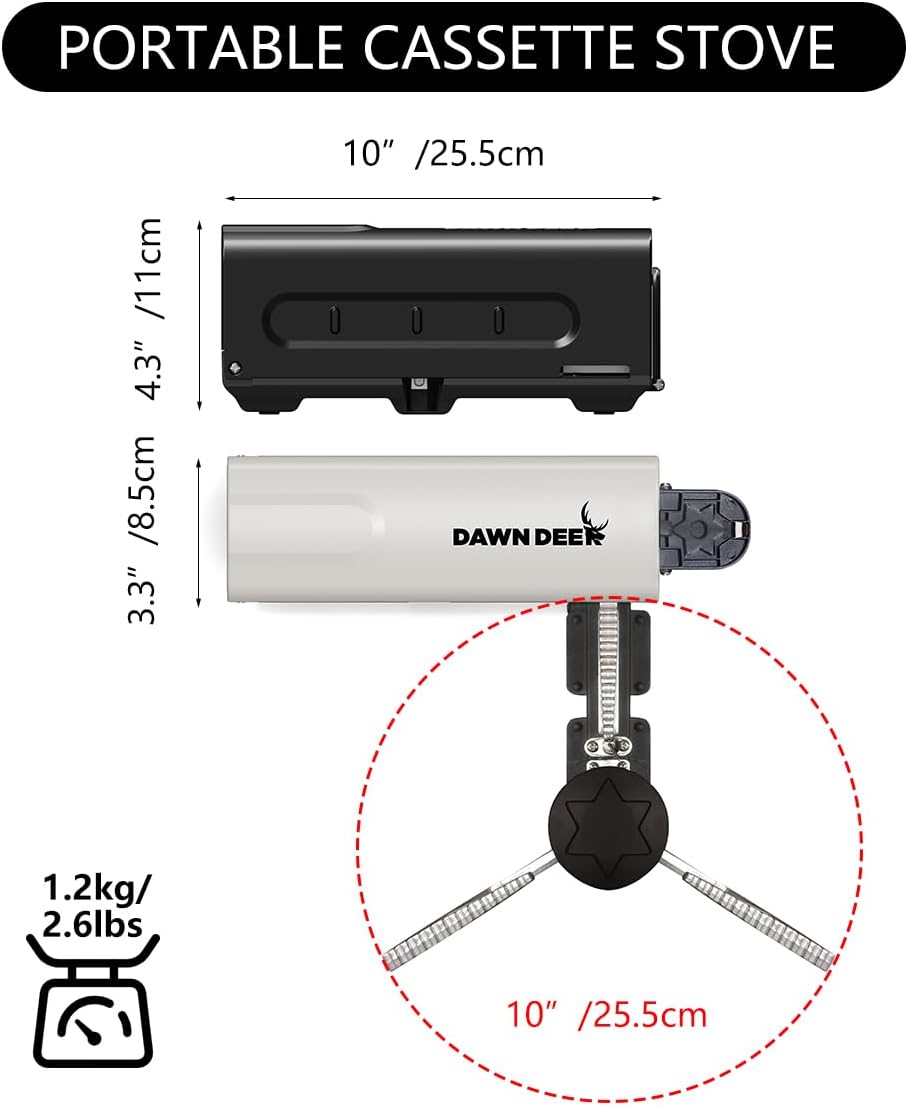 TOBTOS Ultralight Camping Chair, Portable Folding